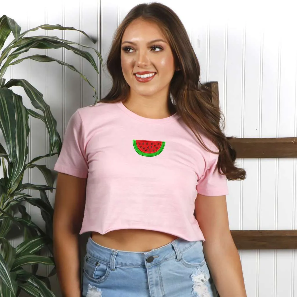 Watermelon Fruit Crop Top