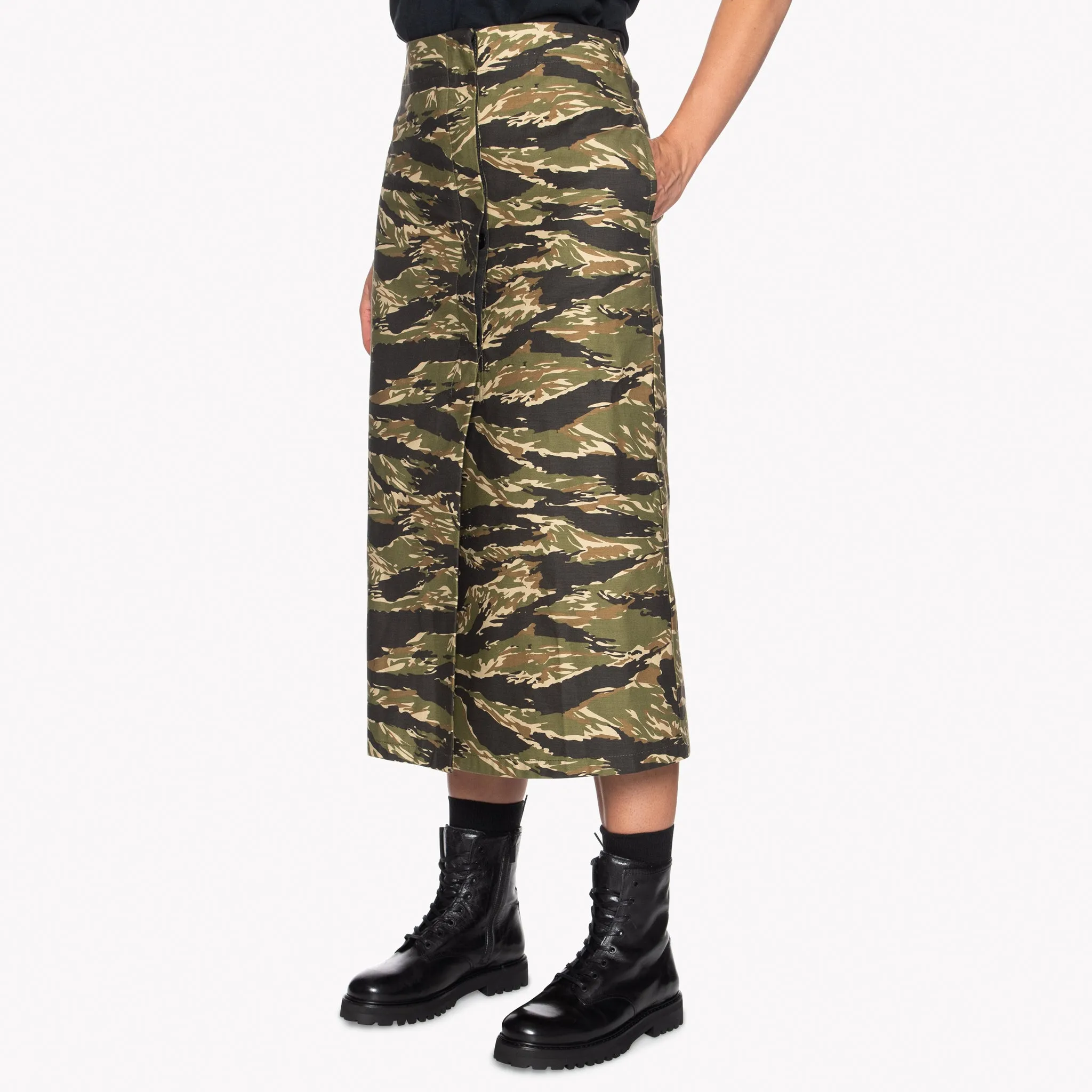 Wrap Skirt - Tiger Camo