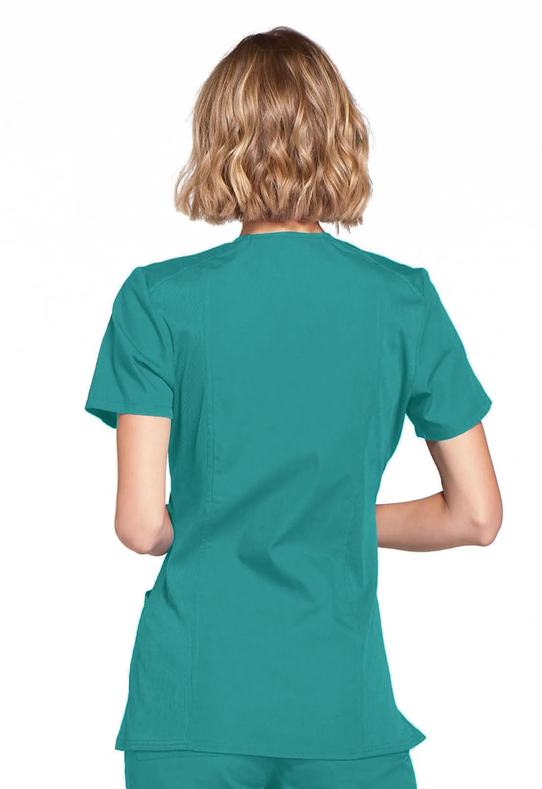 WW Originals Mock Wrap Womens Scrub Top WW650